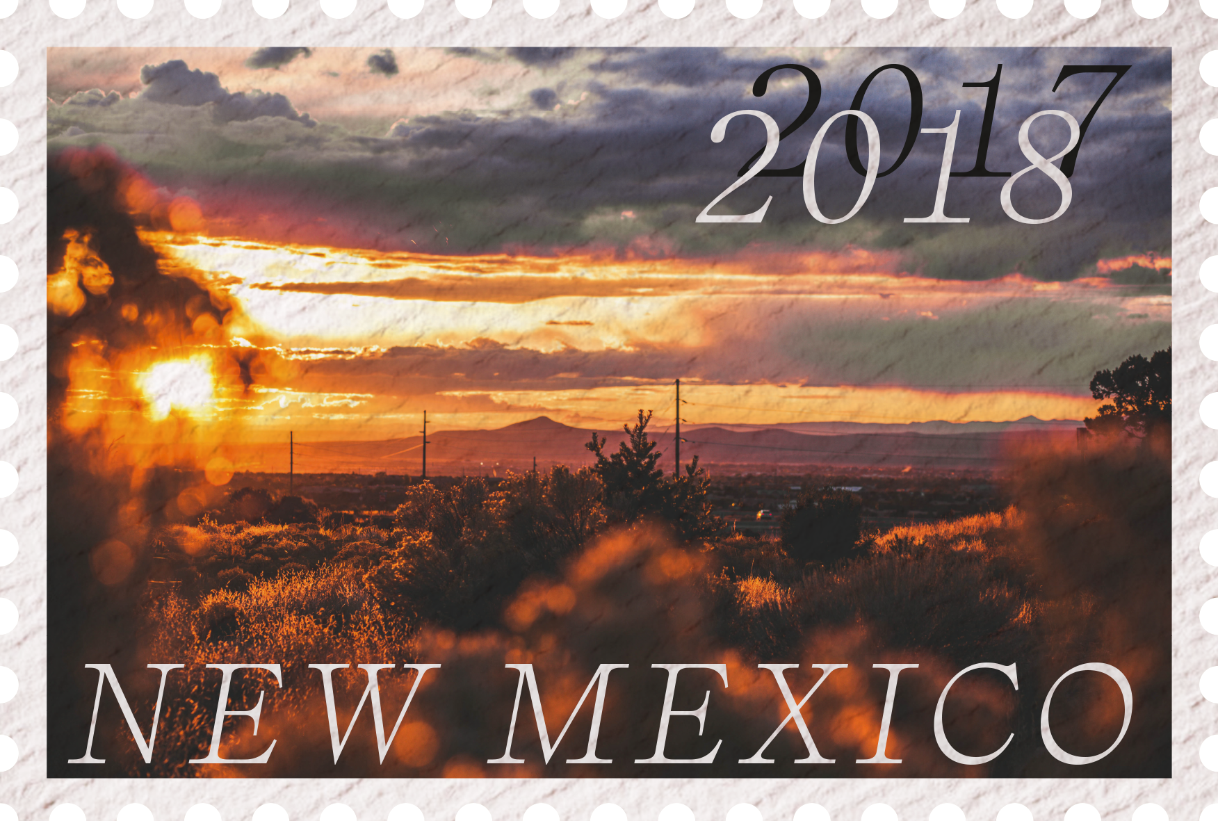 New mexican stamp